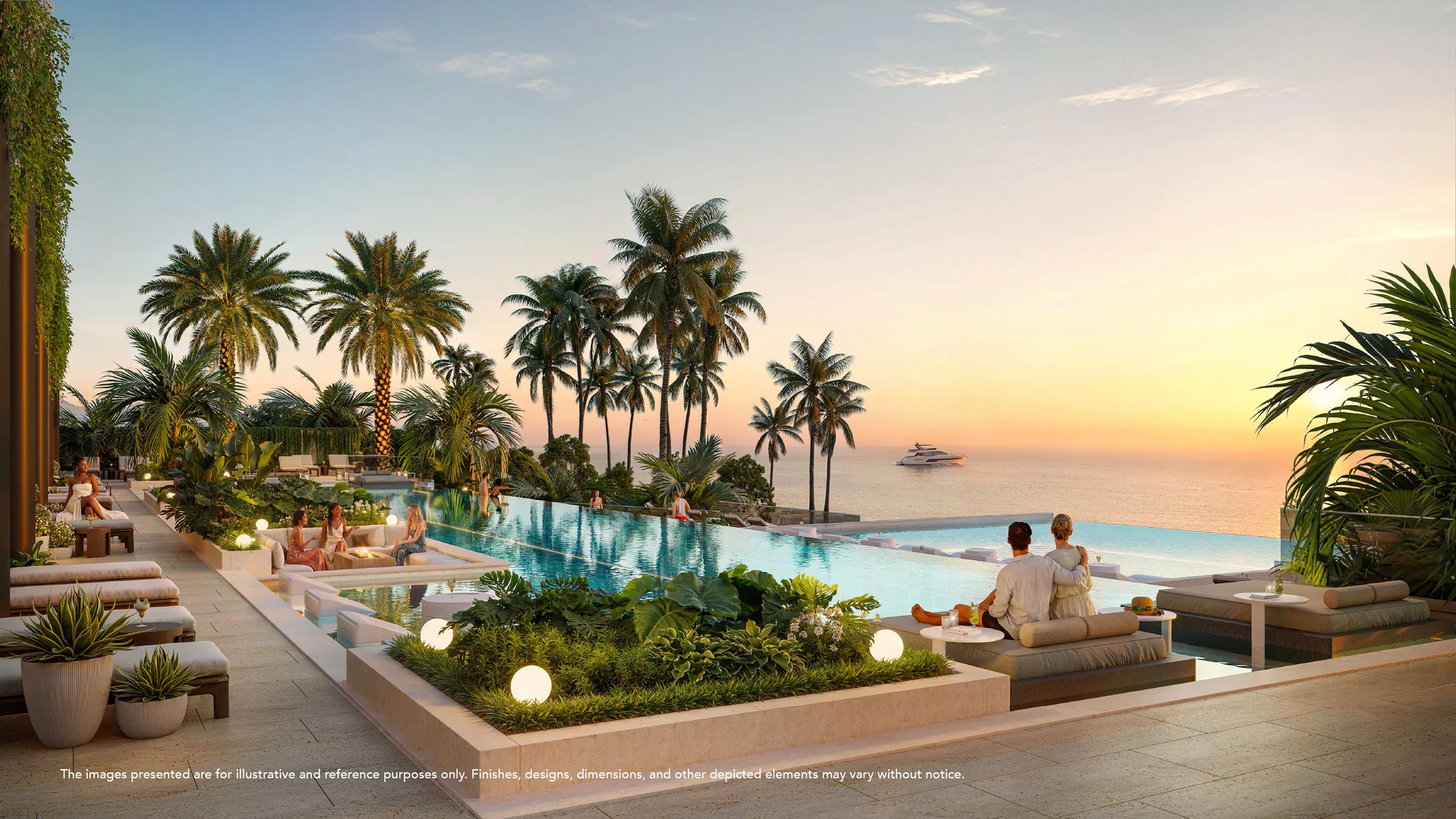 Aquamarine by Noval — Infinity pool facing the sea