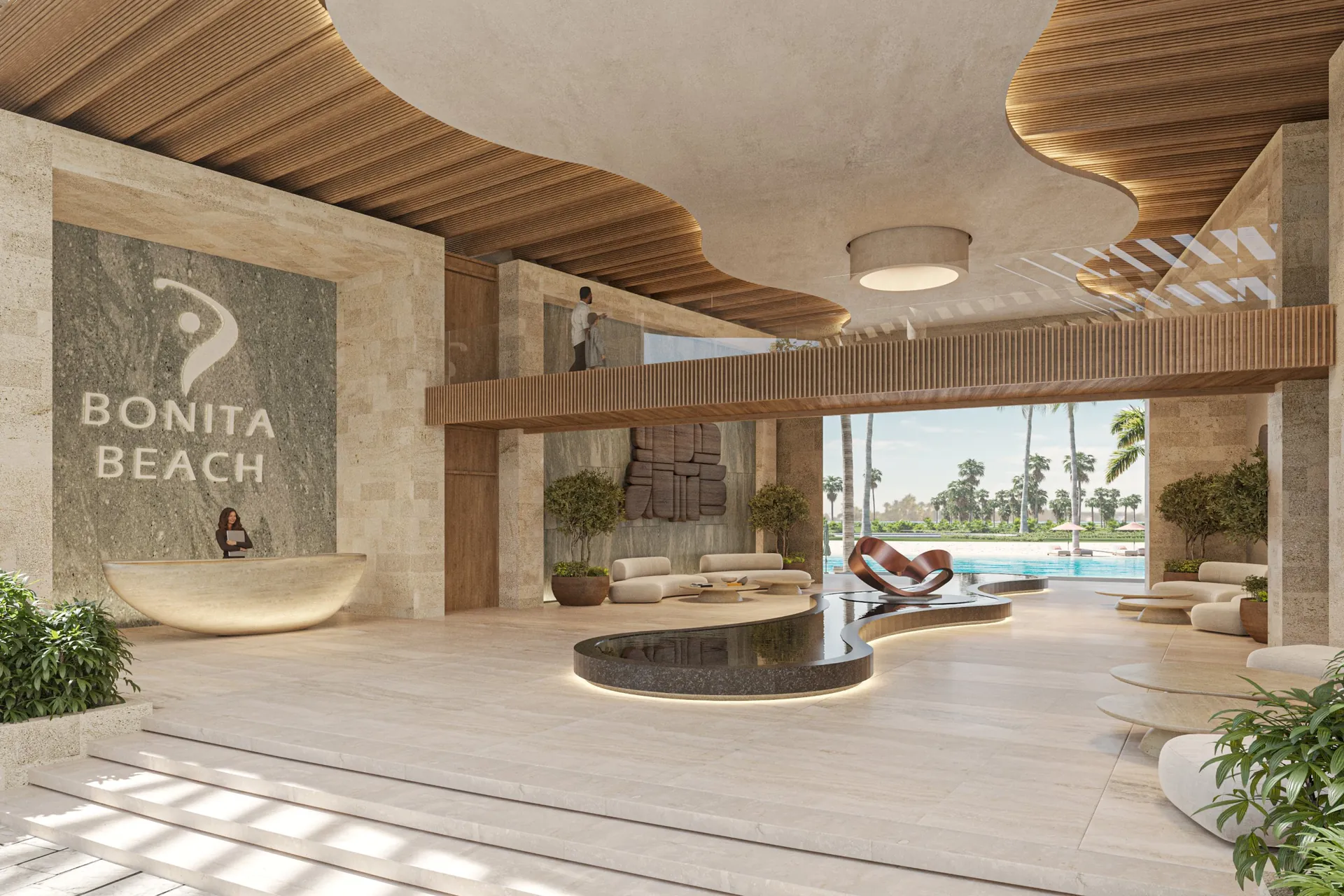 Bonita Beach Residences — Lobby e reception