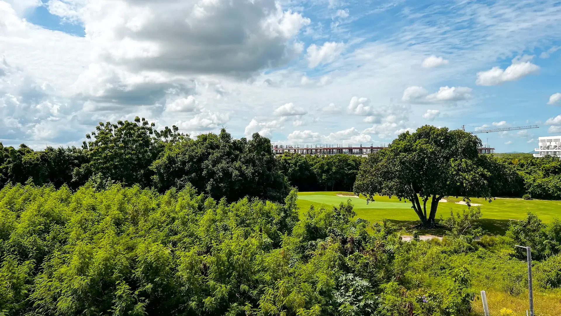 Cana Pearl · Rooftop Residence N-302 — View over the Hard Rock Golf Club fairways