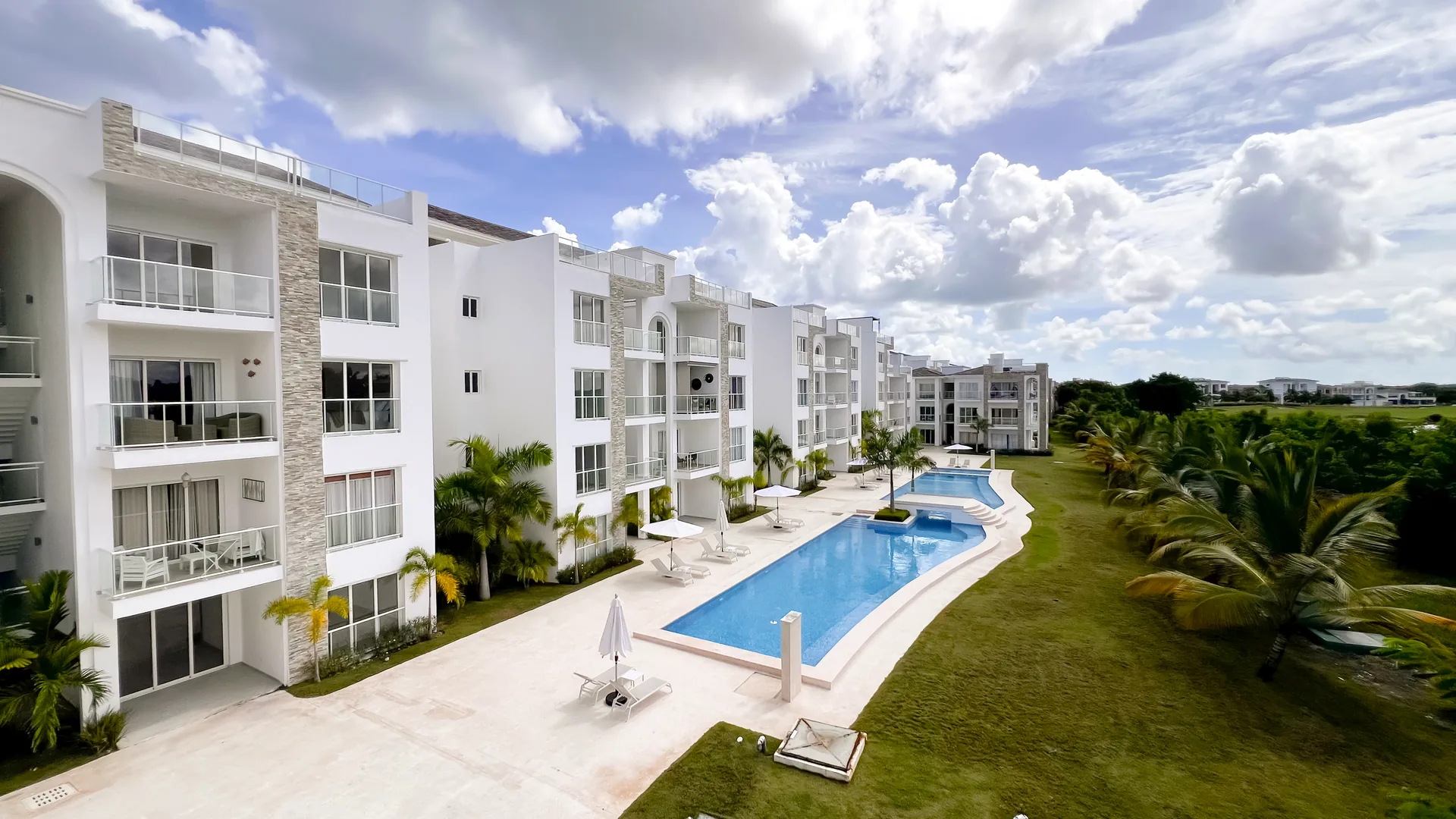 Cana Pearl · Rooftop Residence N-302 — Cana Pearl buildings and residential pool