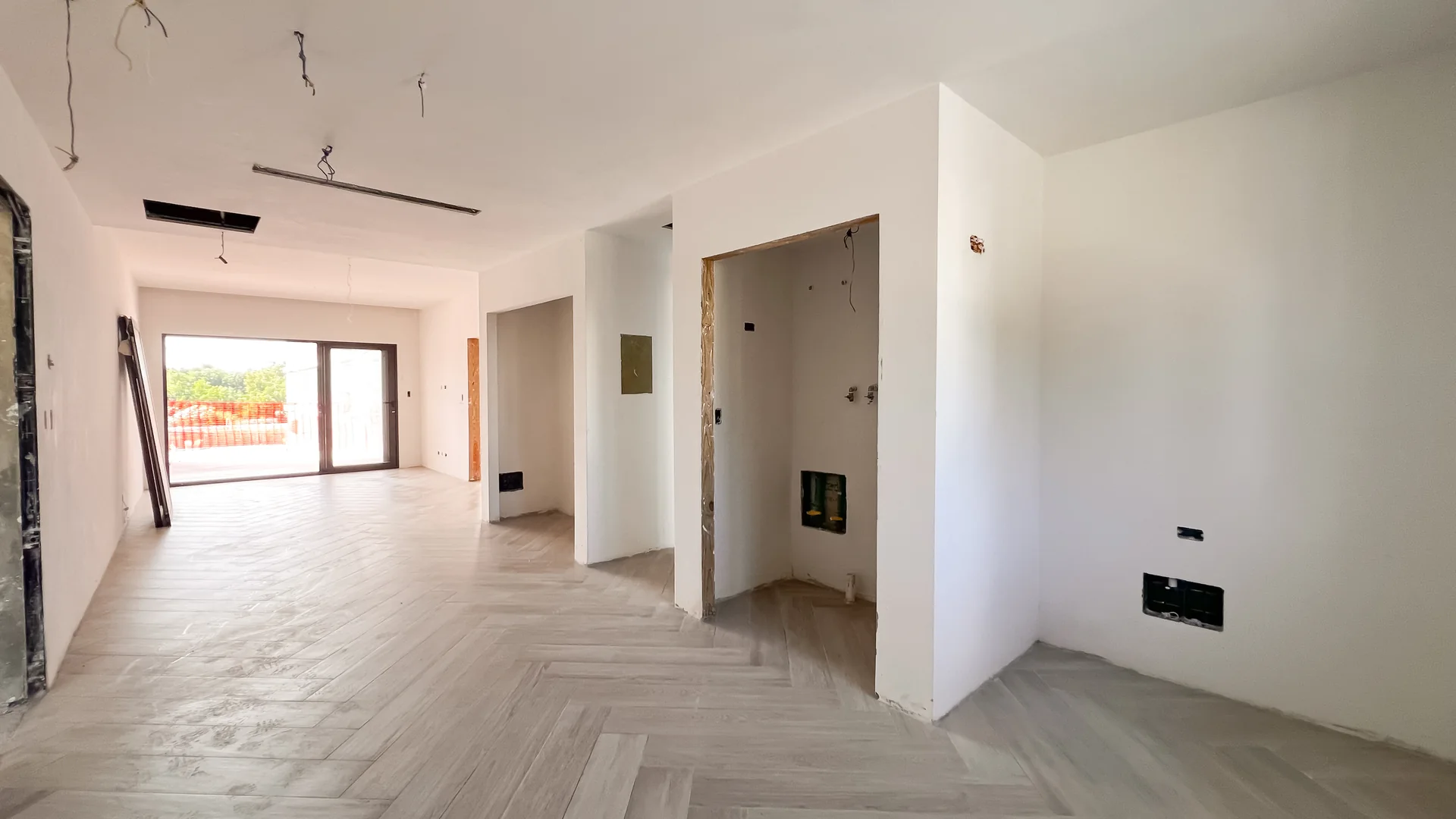 Oceana by Noval — Construction progress: open-plan layout